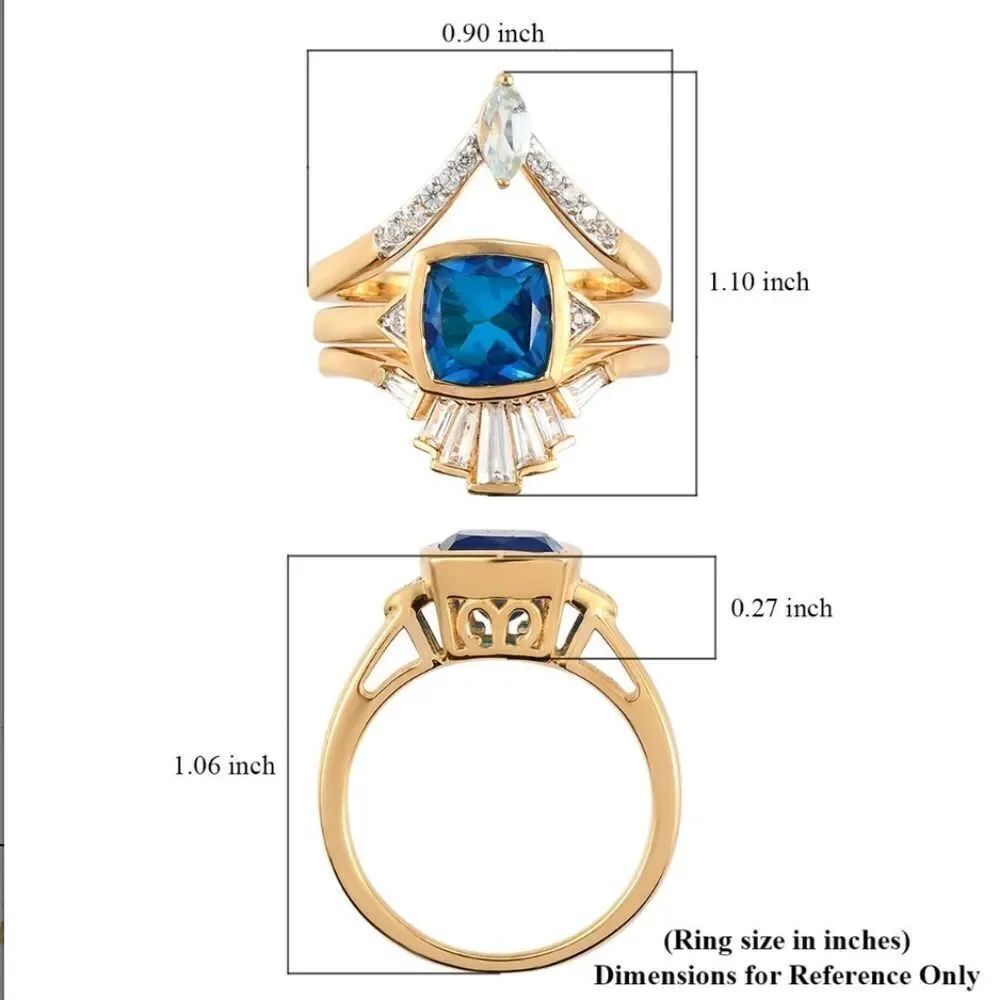 Trilogy Ring Set - Picture 7 of 16